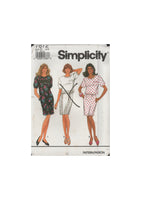 Simplicity 7872 Sewing Pattern, Dress or Top and Skirt, Size 4-8, Uncut, Factory Folded