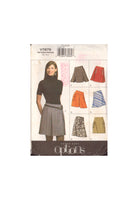 Vogue 7879 Sewing Pattern, Set of Skirts, Size 12-14, CUT, COMPLETE