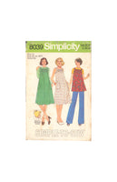 Simplicity 8039 Sewing Pattern, Maternity Pullover Dress, Jumper Or Top and Babies Bonnet, Size 14, Cut, Incomplete