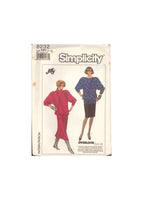 Simplicity 8232 Sewing Pattern, 2-Length Skirt and Top, Size 10-16, Uncut, Factory Folded