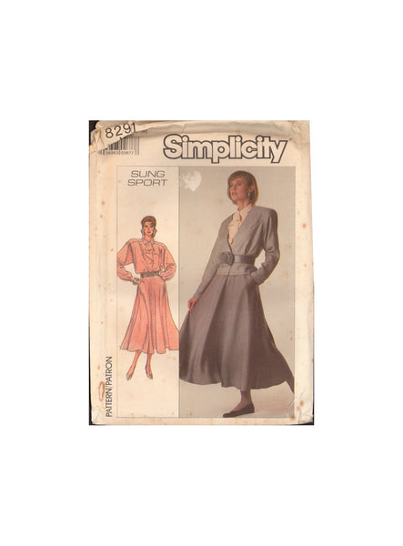 Simplicity 8291 Women's Jacket, Blouse and Skirt, Size 10-16, Uncut, Factory Folded