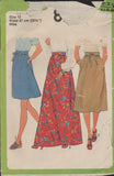 Simplicity 8295 Skirt, Sewing Pattern, Size 12, Cut, Incomplete