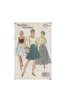 Vogue 8331 Sewing Pattern, Skirt, Size 8, Cut, Complete