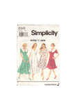 Simplicity 8348 Sewing Pattern, Misses'/Miss Petite Dress, Size 18-22, Cut, Complete