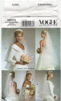 Vogue 8374 Bridal Veils and Headpieces by Joanna Maria Lyon, Uncut, Factory Folded Sewing Pattern