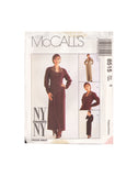 McCall's 8515 Sewing Pattern, Misses' Dress and Jumpsuit, Size 6, Uncut, Factory Folded