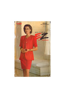 Vogue 8626 Sewing Pattern, Jacket & Dress, Size 6-8-10, Uncut, Factory Folded