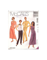 McCall's 8642 Sewing Pattern Tops Skirt Pants Size 16-18-20 Uncut Factory Folded