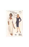 Vogue 8671 Sewing Pattern, Dress, Size 8-10, Cut, Complete