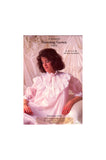 HeirloomsOnly 8714 Sewing Pattern Nursing Gown Size S-M-L-XL Uncut Factory Folded