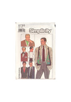 Simplicity 8785 Sewing Pattern, Men's Ties, Bow Ties and Scarfe, One Size, Neatly Cut, Complete