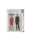 McCall's 9122 Sewing Pattern, Dress, Tunic, Pants, Size 4-6-8, Uncut, Factory Folded