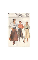 Vogue 9169 Sewing Pattern Misses' Skirts, 8-10-12, Complete