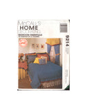 McCall's 9214 Bedroom Essentials: Duvet Cover, Pillow and Covers, Table Toppers and Drapes, Uncut, Factory Folded Sewing Pattern