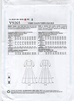 Vogue 9265 Fit and Flare Dress in Two Lengths, Uncut, Factory Folded, Sewing Pattern Size 6-14