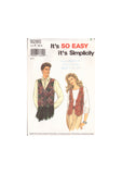 Simplicity 9285 Sewing Pattern, Women's, Men's or Teen's Vest, Size XS-MD, Cut, Complete