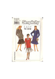 Simplicity 9309 Two-piece Dress, Sewing Pattern, Uncut, Factory Folded, Multi-Size 14-22