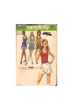 Simplicity 9332 Sewing Pattern Scooter Skirt and Tunic, Size 13/14, PARTIALLY CUT, COMPLETE