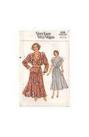 Vogue 9339 Sewing Pattern, Skirt and Top, Size 8-10-12, Uncut, Factory Folded