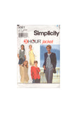 Simplicity 9361 Sewing Pattern, Jackets and Vests, Size 18-20-22, Uncut, Factory Folded