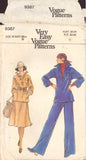 Vogue 9387 Sewing Pattern, Top, Skirt and Pants, Size 14, Cut, Incomplete