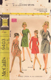 McCall's 9403 Sewing Pattern, Size 10, Neatly Cut, Complete