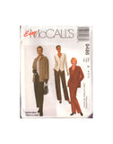 McCall's 9486 Sewing Pattern Jacket Top Pants Size 8-10-12 Uncut Factory Folded