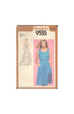 Simplicity 9555 Sewing Pattern, Misses' Sundresses in Two Lengths, Size 14, Partially Cut, Complete