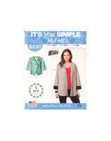 McCall's 9612 Sewing Pattern, Misses' Jackets, Size XS-XL, Uncut, Factory Folded