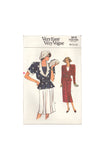 Vogue 9616 Sewing Pattern, Jacket, Skirt and Top, Size 8-10-12, Uncut, Factory Folded