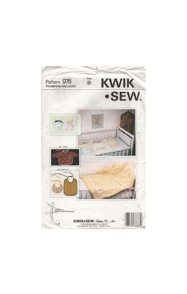 Kwik Sew 976 Sewing Pattern, Quilt,  Uncut, Factory Folded