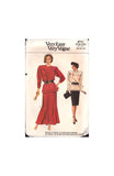 Vogue 9771 Sewing Pattern Top Skirt Size 8-10-12 OR 14-16-18 Uncut Factory Folded