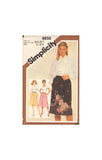 Simplicity 9856 Sewing Pattern, Set of Pull-On Skirts, Size 14, Cut, Complete