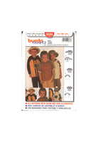 Burda 9886 Sewing Pattern Children's T-Shirt Size 2-6 Uncut Factory Folded