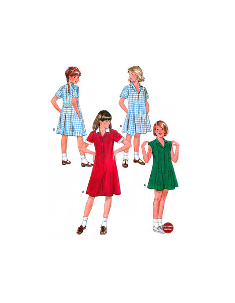 Butterick 993 Womens' A-line School Uniform in Two Lengths, Uncut, Factory Folded Sewing Pattern Size 8-16