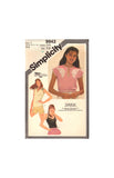 Simplicity 9942 Sewing Pattern, Women's Tops, Size 10-12-14, Uncut, Factory Folded