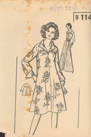 Mail Order Photo-Guide B114 Sewing Pattern, Dress, Size 10, Bust 32.5, "Unprinted", Uncut, Factory Folded