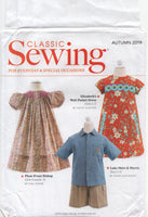 Classic Sewing Autumn 2019 Dress in Two Styles, Shirt and Shorts, Uncut, Factory Folded Sewing Pattern Size Various Sizes