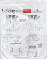 Classic Sewing Autumn 2019 Dress in Two Styles, Shirt and Shorts, Uncut, Factory Folded Sewing Pattern Size Various Sizes