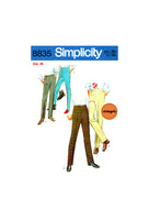 70s Men's Mod Pants, Slacks and Ski Pants, Size 36 (91 cm), Simplicity 8835, Vintage Sewing Pattern Reproduction