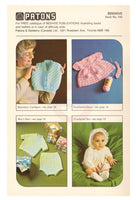 Patons 150 - 70s Knitting Patterns for Babies Instant Download PDF 24 pages