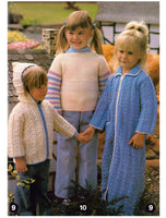 Patons 578 - 70s Knitting and Crochet Patterns for Toddlers Instant Download PDF 36 pages