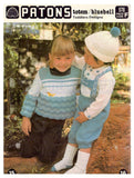 Patons 578 - 70s Knitting and Crochet Patterns for Toddlers Instant Download PDF 36 pages