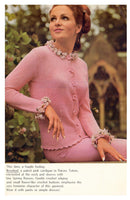 Patons 750 - 60s Knitting Patterns for Cardigans and Sweaters for Women Instant Download PDF 20 pages