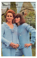 Patons 750 - 60s Knitting Patterns for Cardigans and Sweaters for Women Instant Download PDF 20 pages