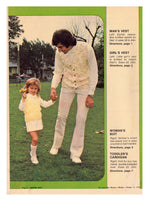 Women's Weekly Sunshine Knits 70s Knitting and Crocheting Designs Instant Download PDF 16 pages