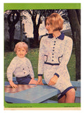 Women's Weekly Sunshine Knits 70s Knitting and Crocheting Designs Instant Download PDF 16 pages