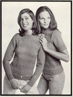 Patons 986 - 70s Knitting Patterns for Women's Cardigans, Sweaters and Pullovers Instant Download PDF 20 pages