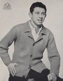 Patons 677 - 50s Knitting Patterns for Sweaters, Pullovers and Cardigans for Men Instant Download PDF 24 pages