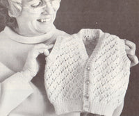 Patons 150 - 70s Knitting Patterns for Babies Instant Download PDF 24 pages